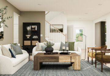 Grandmillennial living room